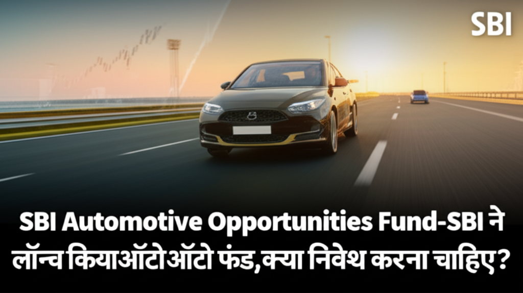 SBI Automotive Opportunities Fund-SBI ने लॉन्च कियाऑटो फंड,क्या निवेश करना चाहिए?